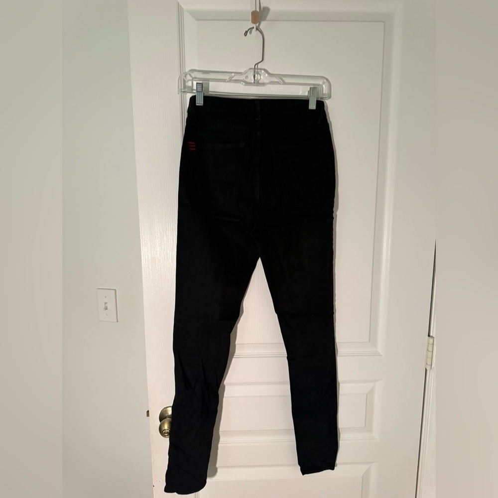 Urban Outfitters Dark Black Skinny Jeans